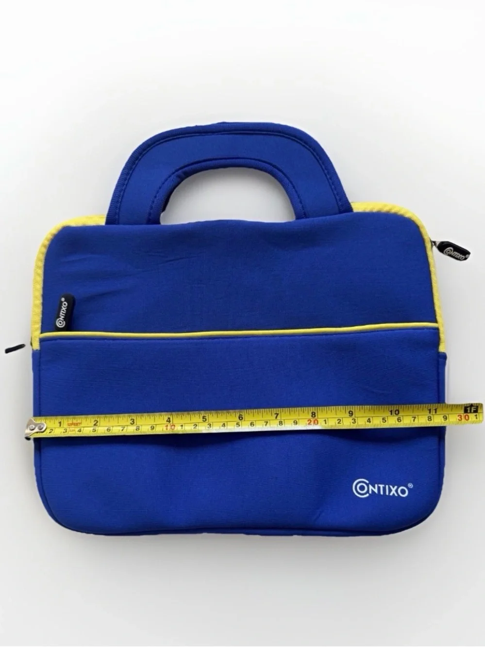 Contixo Blue Neoprene Tablet Sleeve Case with Handle Kids Tablet Pouch 8.5 x 11